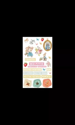 Puffy stickers My Pretty Little House Alberto Juarez