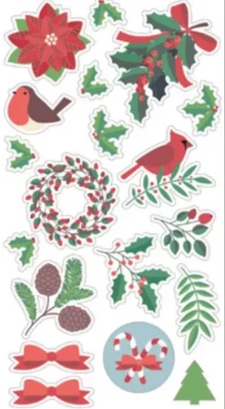 Puffy Stickers Navidad Merry Christmas Artemio