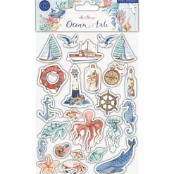 Puffy Stickers Ocean Tale Craft Consortium