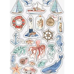 Puffy Stickers Ocean Tale Craft Consortium