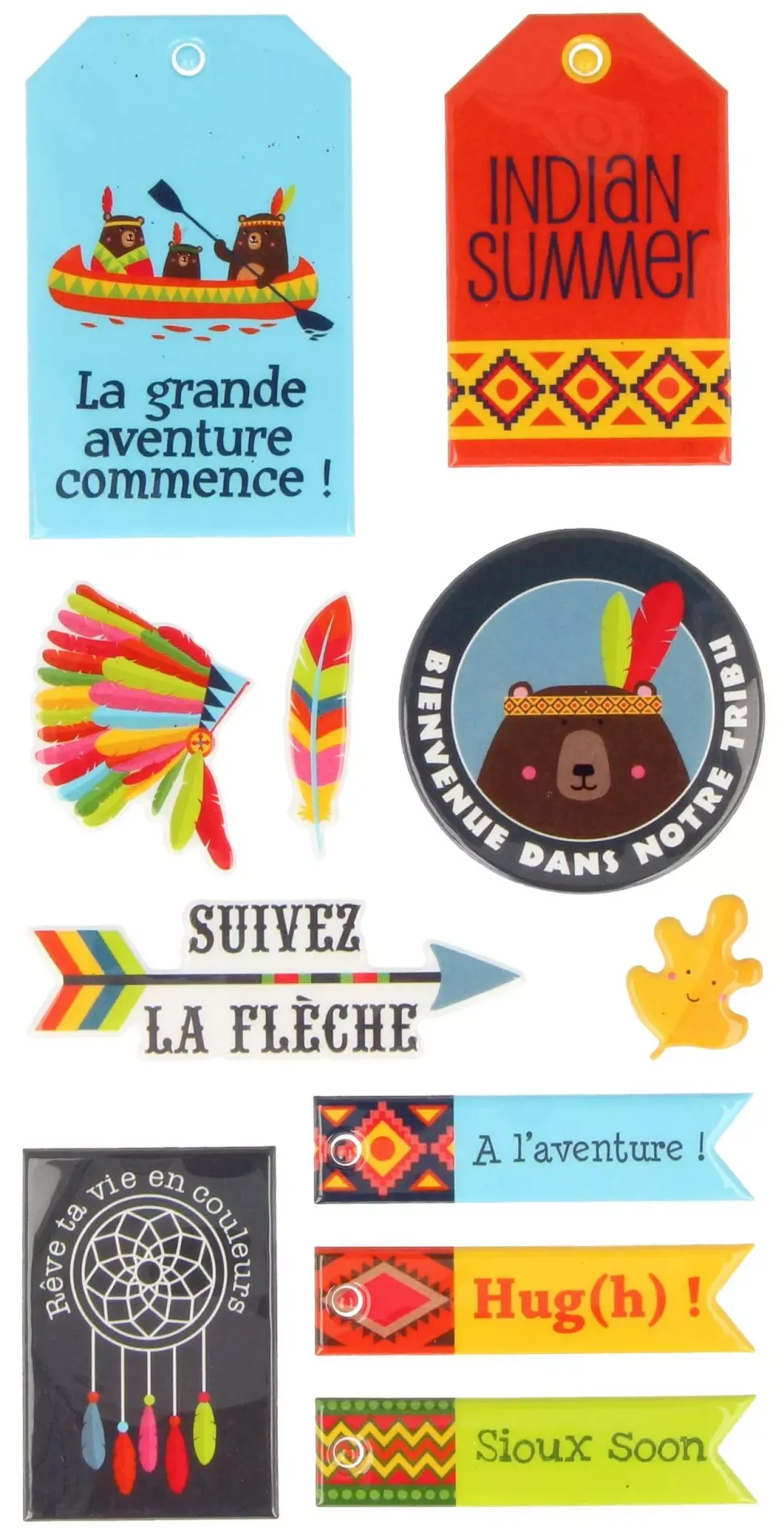 Puffy Stickers XL Totem