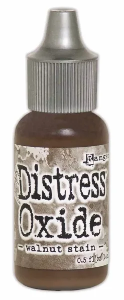 Reink Tinta Distress Oxide Walnut Stain Tim Holtz Ranger 14ml