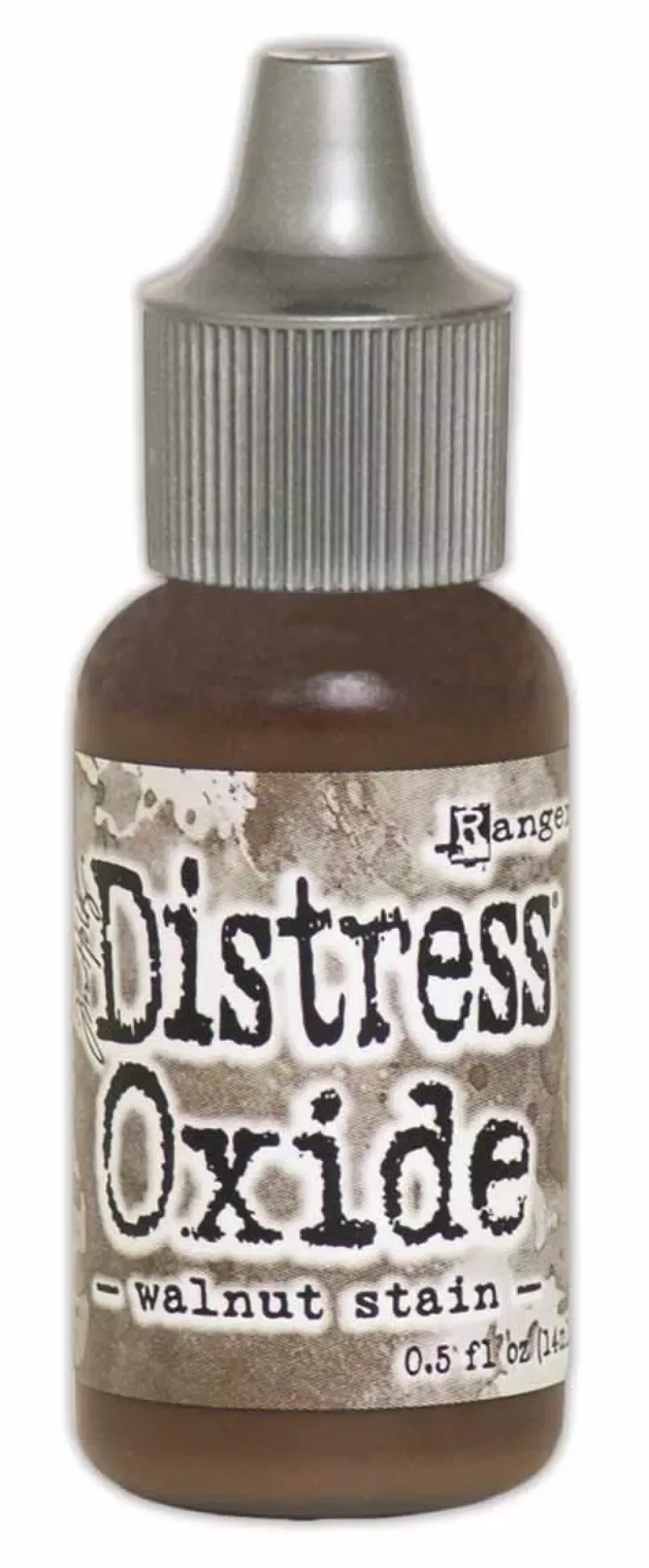 Reink Tinta Distress Oxide Walnut Stain Tim Holtz Ranger 14ml