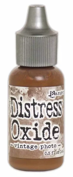 Reink Tinta Distress Oxide Vintage Photo Tim Holtz Ranger 14ml