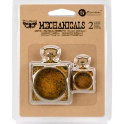 Relojes cuadrados de bolsillo metálicos vintage Finnabair