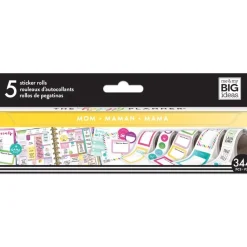 Rollos de Stickers Mom Stickers Happy Planner