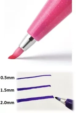 Rotulador Brush Sign Pen Blue Violet Pentel