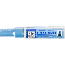 Rotulador Pegamento Chisel Biselado Zig 2 Way Glue Kuretake 4mm