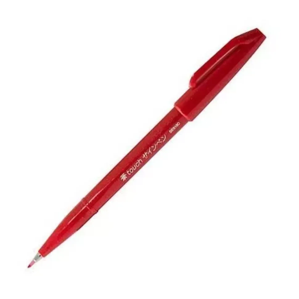 Rotulador Pentel Sign Pen Touch Rojo