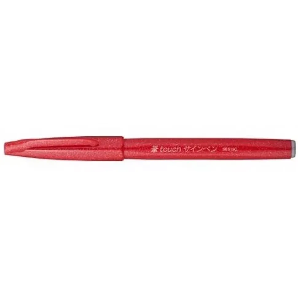 Rotulador Pentel Sign Pen Touch Rojo