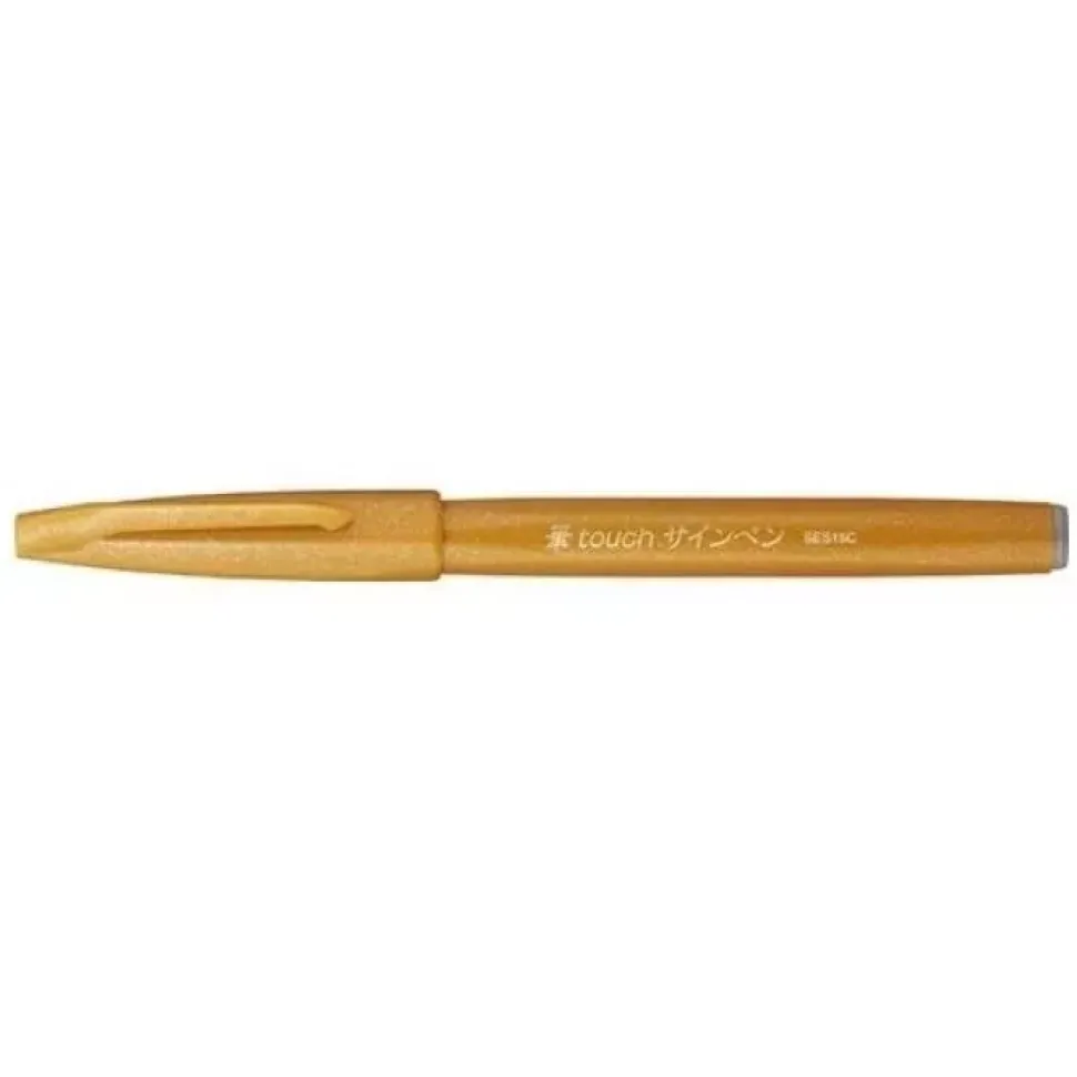 Rotulador Pentel Sign Pen Touch Ocre Amarillo