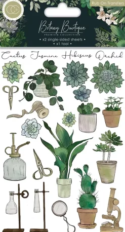 Rub-on Botany Boutique Craft Consortium