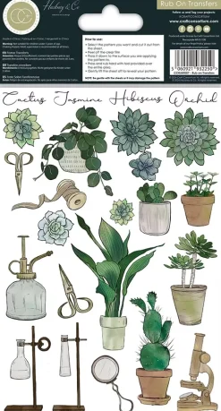 Rub-on Botany Boutique Craft Consortium