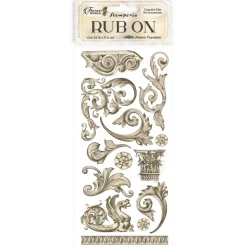 Rub-on Capiteles Sir Vagabond in Fantasy World Stamperia