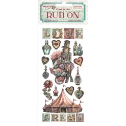 Rub-on Circo Master of Magic Stamperia