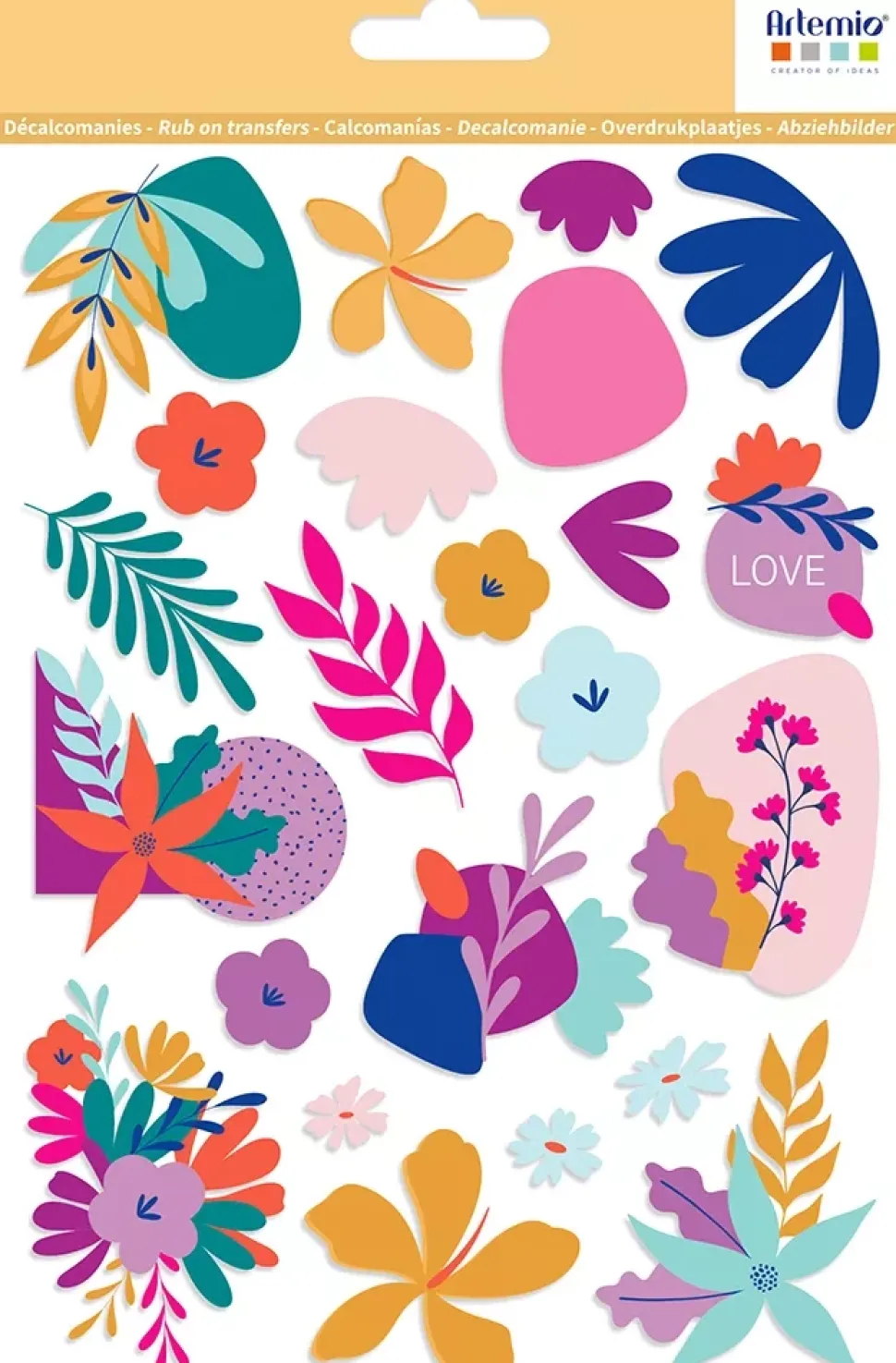 Rub-On Color Block Artemio