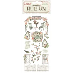 Rub-on Elementos House of Roses Stamperia