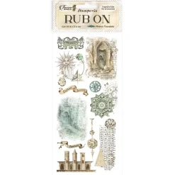 Rub-on Elementos Sir Vagabond in Fantasy World Stamperia