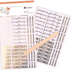 Rub-on Foil All Wrapped Up Rosie's Studio