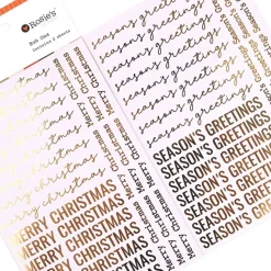 Rub-on Foil All Wrapped Up Rosie's Studio