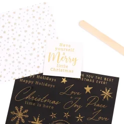 Rub-On Foil Heart & Home Rosie's Studio