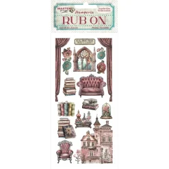 Rub-on Mobiliario Master of Magic Stamperia