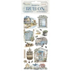 Rub-on Paisaje Silent Sea Stamperia