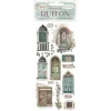 Rub-On Puertas y Ventanas Venice City Of Art Stamperia