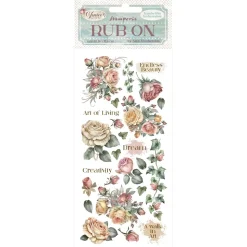 Rub-On Rosas Venice City Of Art Stamperia