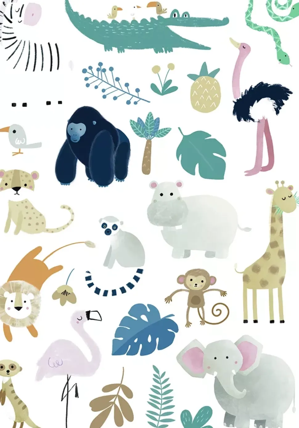 Rub-on Safari Artemio