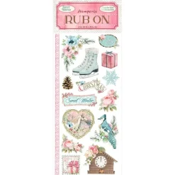 Rub-On Sweet Winter Stamperia