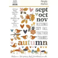 Rub-ons Acorn Lane Simple Stories