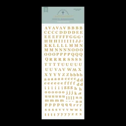 Rub-ons Alfabeto Edelweiss Lora Bailora