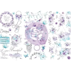 Rub-Ons Aquarelle Dreams Prima Marketing