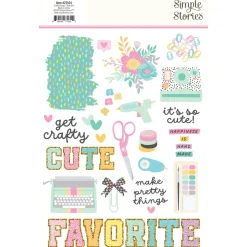 Rub-ons Crafty Things Simple Stories