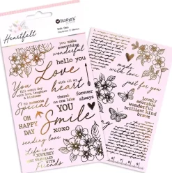 Rub-ons Heartfelt Rosie's Studio