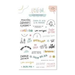 Rub-ons Little M Lora Bailora