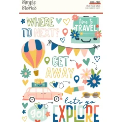Rub-ons Pack Your Bags Simple Stories