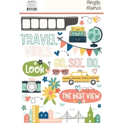 Rub-ons Pack Your Bags Simple Stories