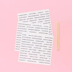 Rub-Ons Siempre Sami Garra