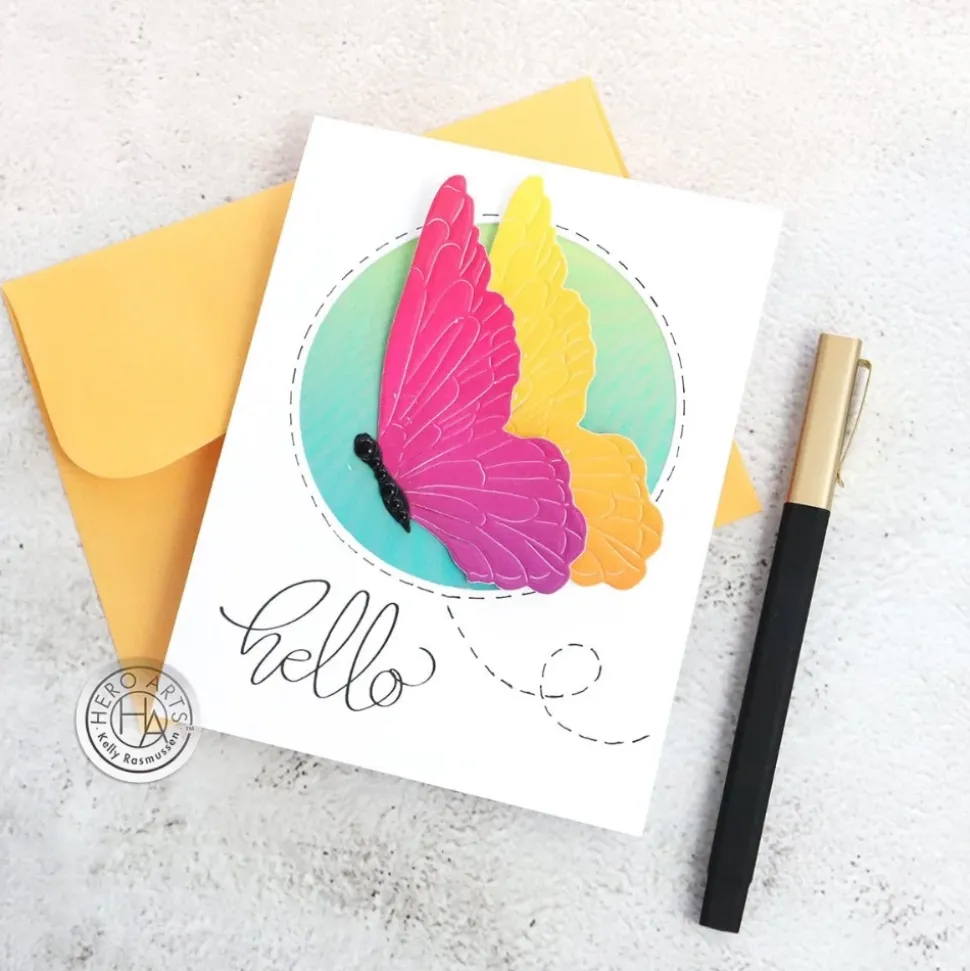 Rub-ons Sky Ombrés Hero Transfers Hero Arts 6"x8"