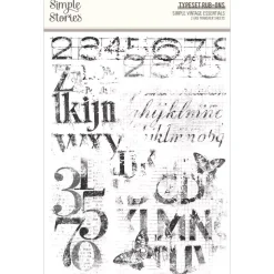 Rub-ons SV Essentials Simple Stories