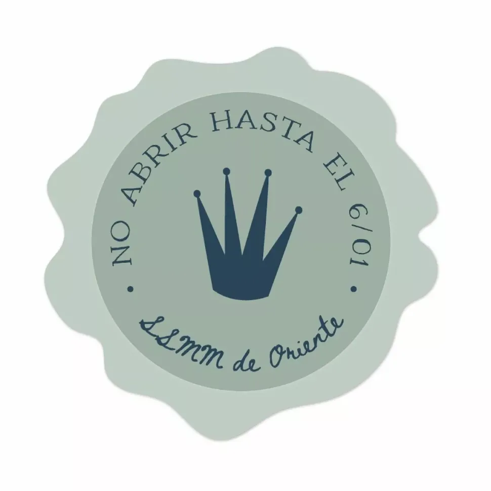 Sello de lacre Desde Oriente Snowflake Cocoloko