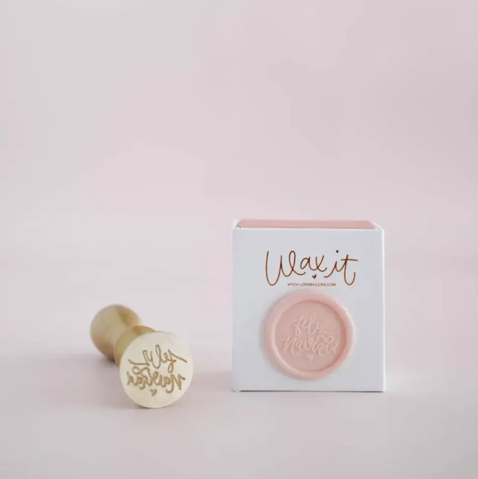 Sello de lacre Feliz Navidad Wax It Lora Bailora