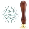 Sello de lacre Have A Nice Day Spellbinders