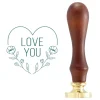 Sello de lacre Love You Heart Spellbinders