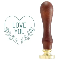 Sello de lacre Love You Heart Spellbinders