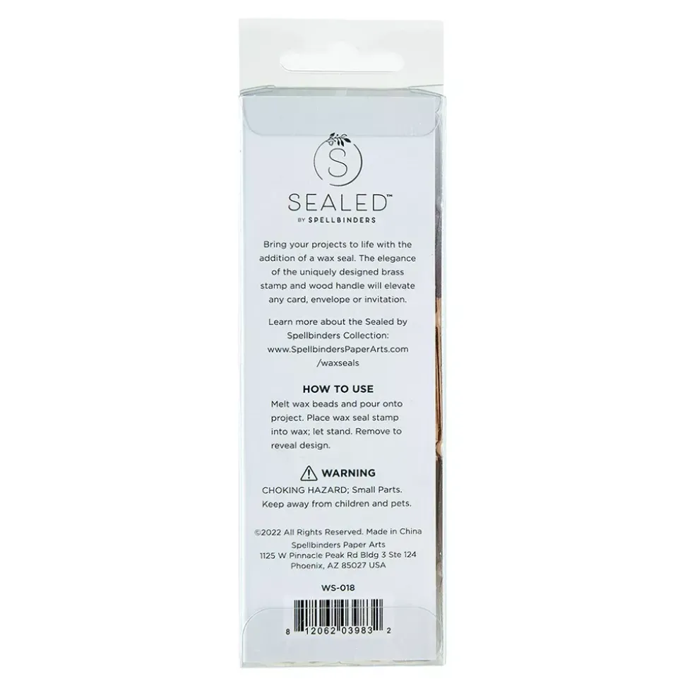 Sello de lacre Love You Heart Spellbinders