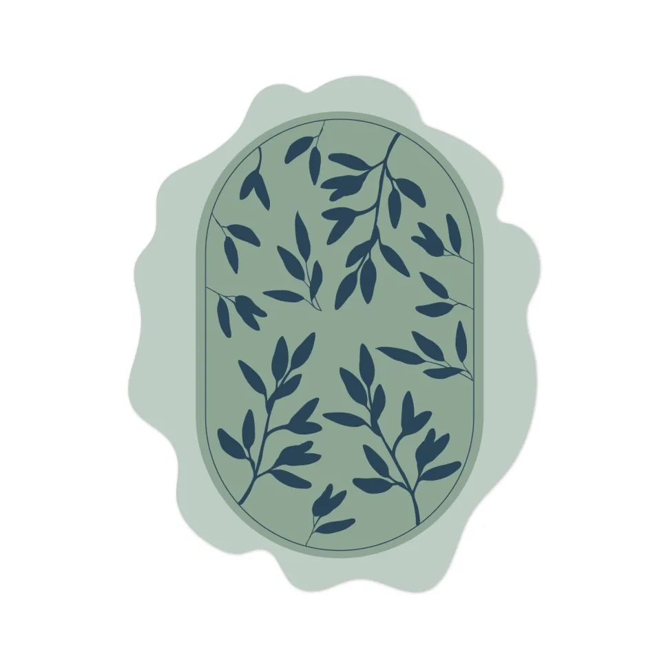 Sello de lacre Olive Oval Indigo Cocoloko