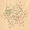 Sello de Madera Copito de Nieve Enchantement Florilèges Design